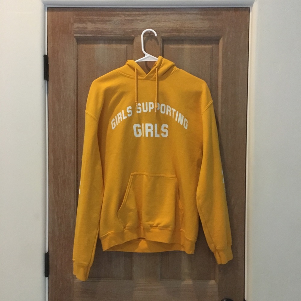 Girls Supporting Girls Sweatshirt/Adelaine Morin merch